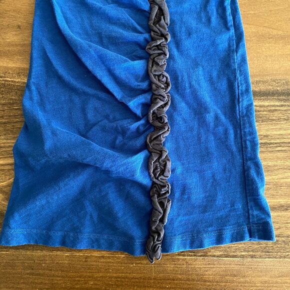 Tea Collection Blue Ruffle Dress Girls' 2 - Picture 5 of 7